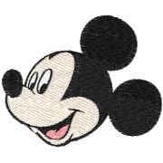 Matriz de Bordado Mickey Rosto